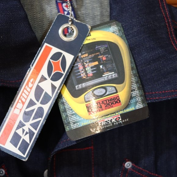 Esco Denim Jean Jacket Y2K 90s Hip Hop Streetwear Jacket 3XL - Picture 7 of 15